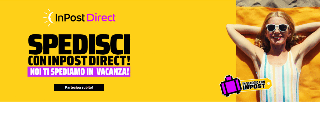 Concorso InPost Direct 2025: vinci voucher viaggio da 2.500€
